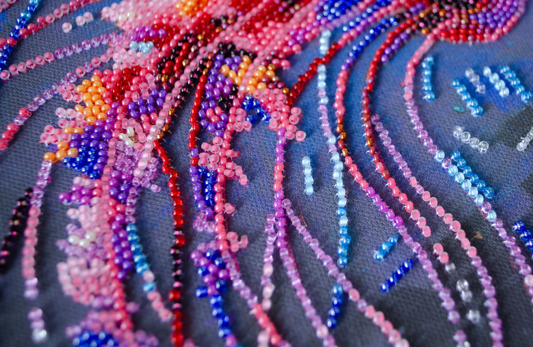 Dangerous Grace Mid-Sized Bead Embroidery Kit by Abris Art AMB-128