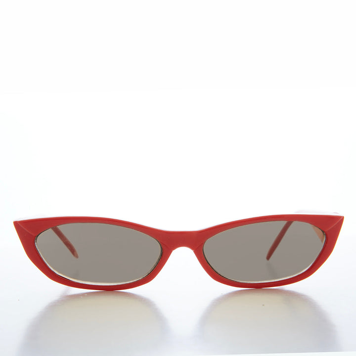 90s Edgy Slim Vintage Sunglasses - Anton