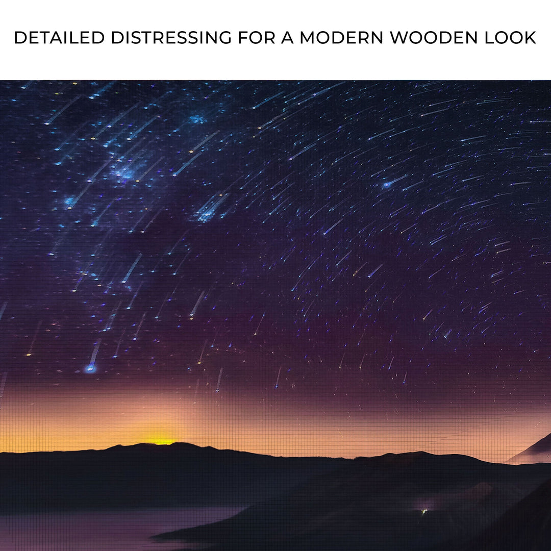 Majestic Starry Night Sky Canvas Wall Art