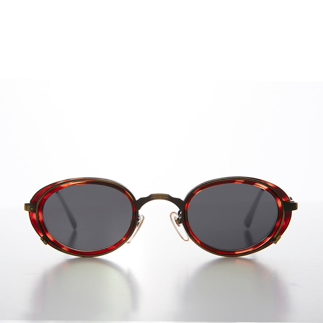 Oval 90s Vintage Sunglass - Atomic