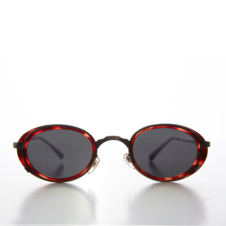 Oval 90s Vintage Sunglass - Atomic