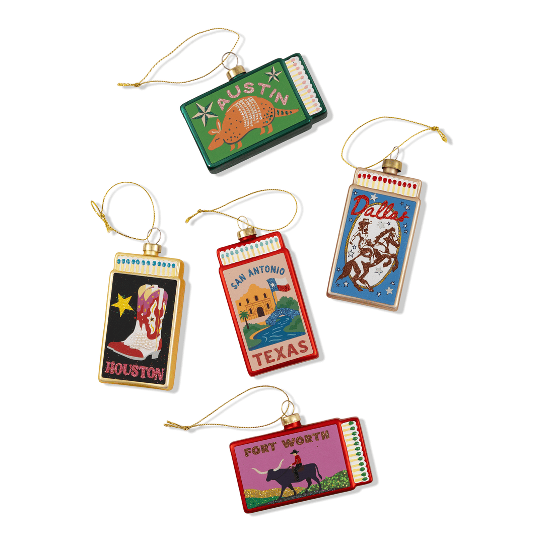 San Antonio Matchbook Ornament