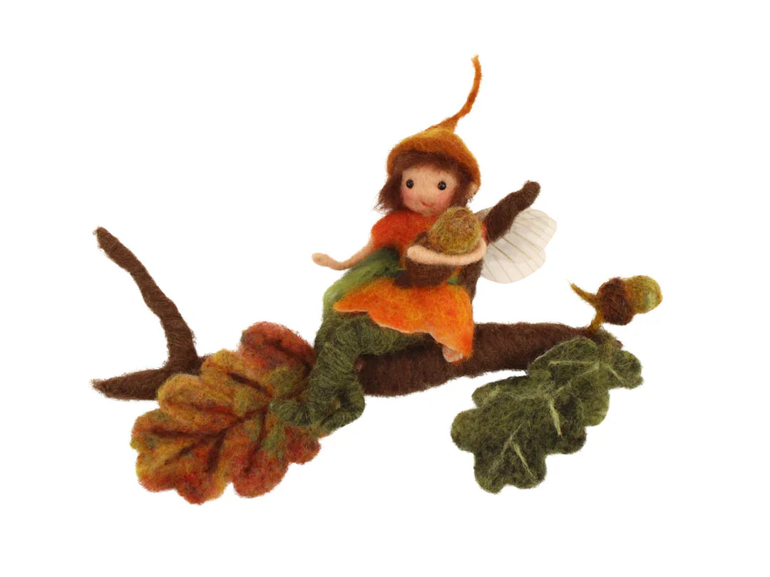 Felting Kit -  Acorn Fairy Needle Felting Kit