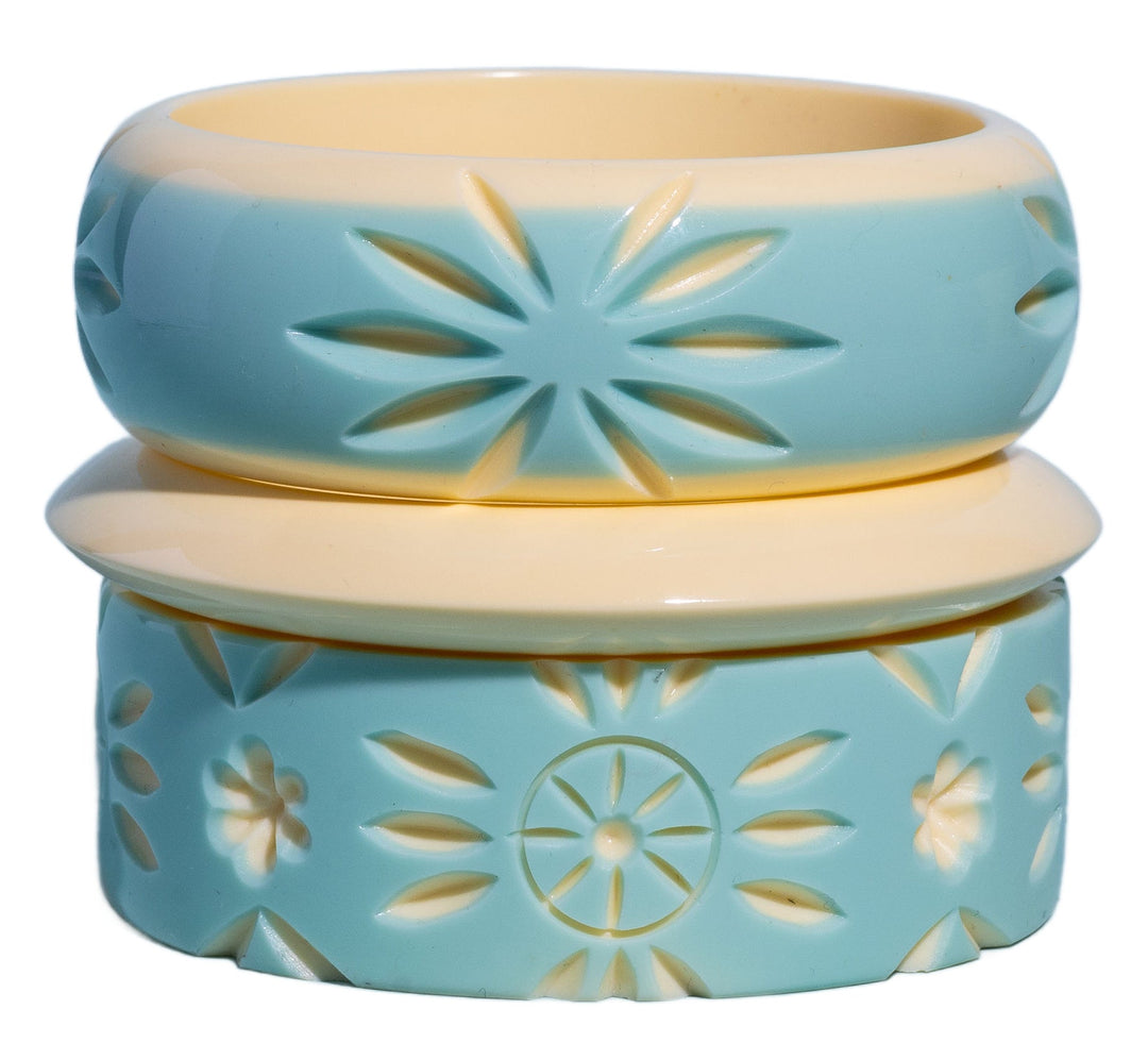 the Palm Springs Bangle Collection - the Saucer Spacer