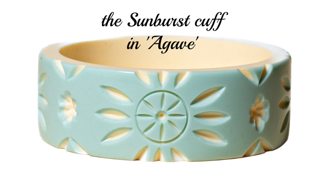 the Palm Springs Bangle Collection - the Sunburst Cuff