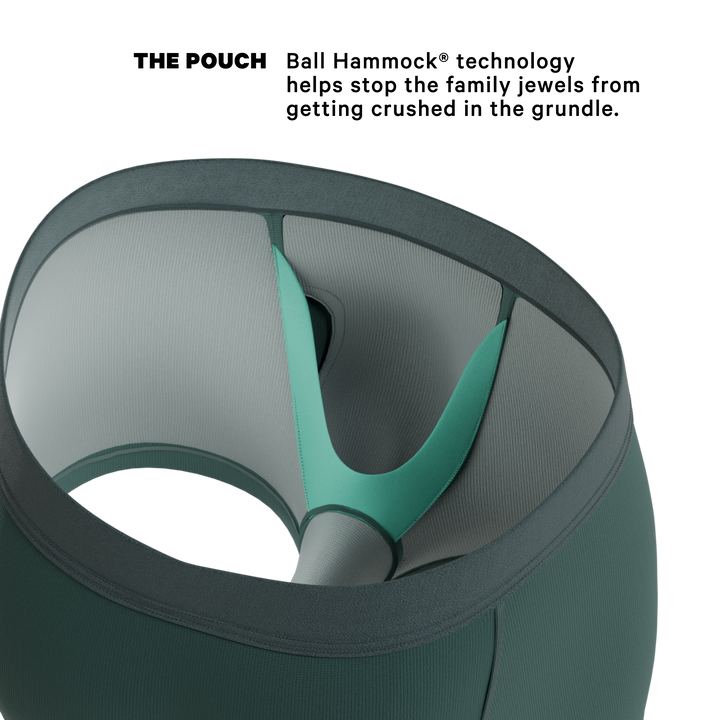The Alloy | Dark Teal Ball Hammock® Pouch Trunks Underwear