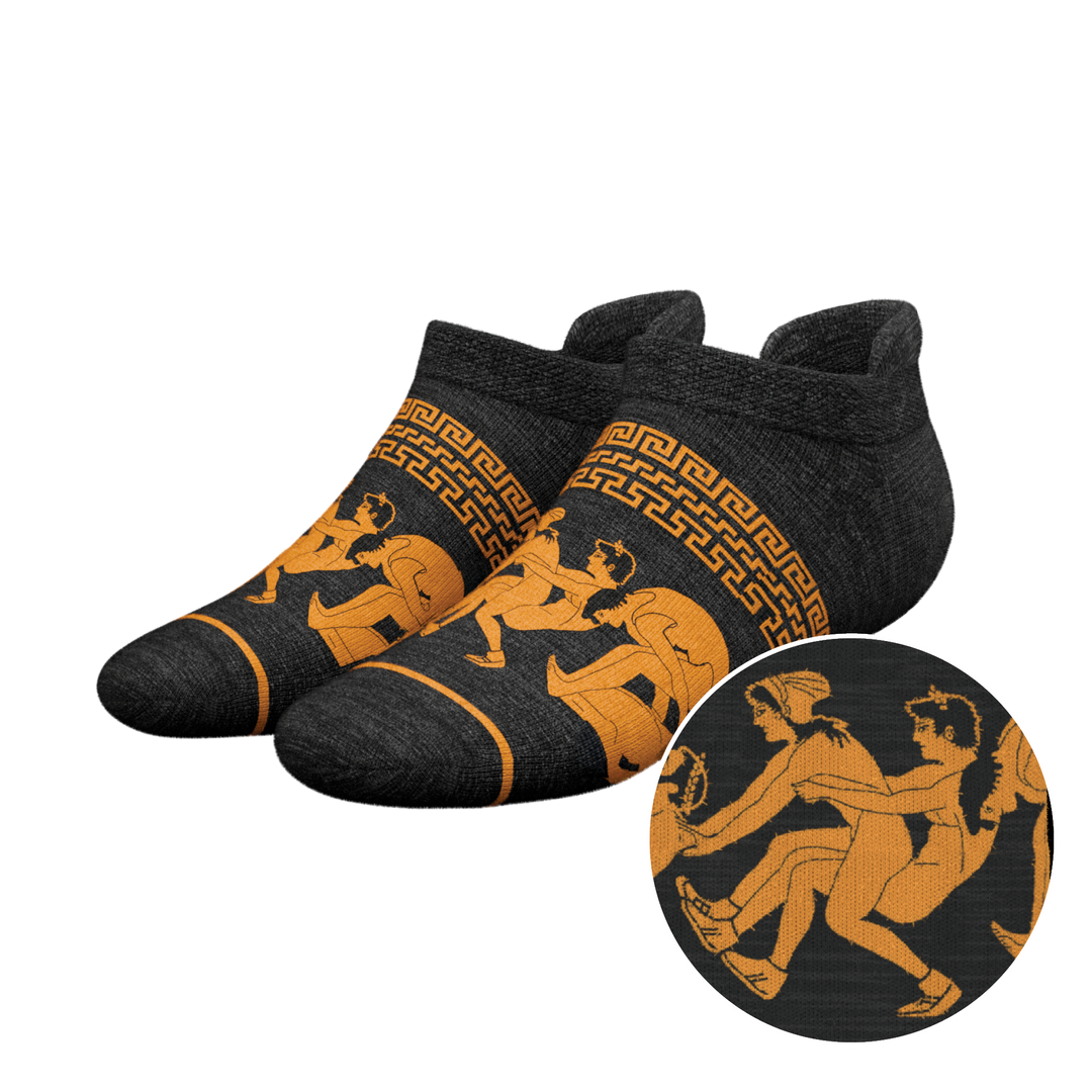 The Ancient Twister | Vase Heel Hammock™ Ankle Socks