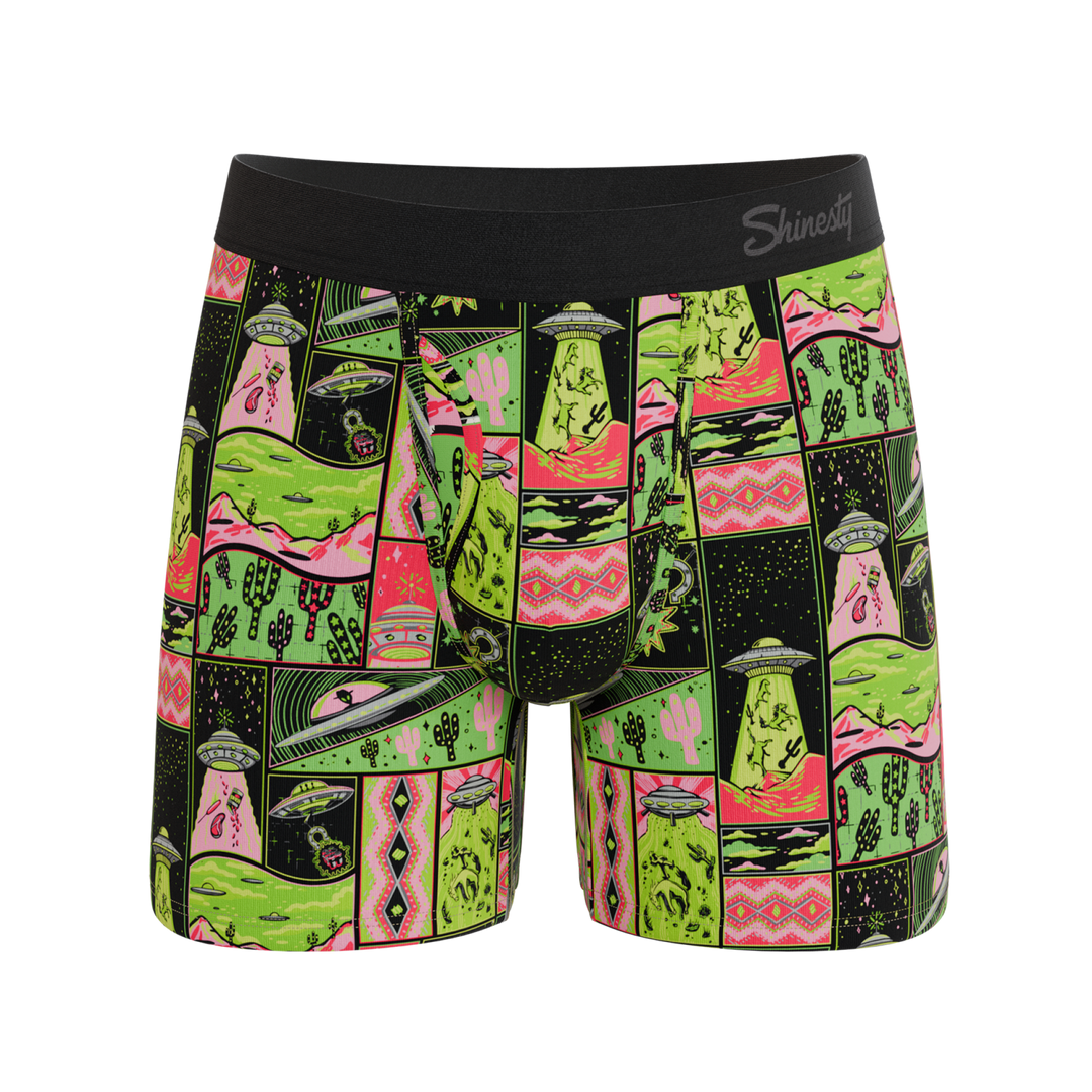 The Area 51 | Retro-Futuristic Alien Ball Hammock® Magnum Big Pouch Underwear