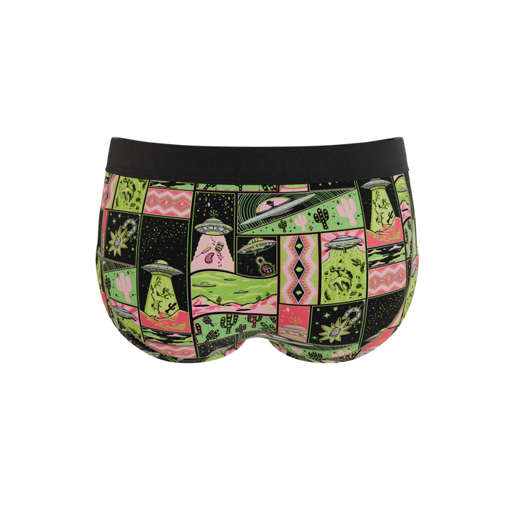 The Area 51 | Retro-Futuristic Alien Ball Hammock® Pouch Underwear Briefs