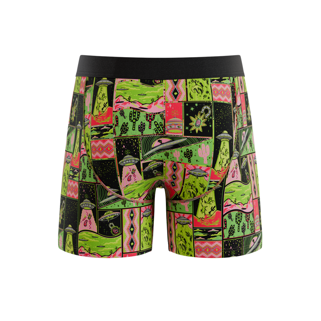 The Area 51 | Retro-Futuristic Alien Ball Hammock® Pouch Underwear