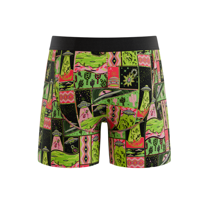 The Area 51 | Retro-Futuristic Alien Ball Hammock® Pouch Underwear