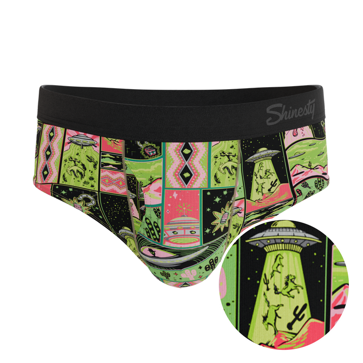 The Area 51 | Retro-Futuristic Alien Ball Hammock® Pouch Underwear Briefs