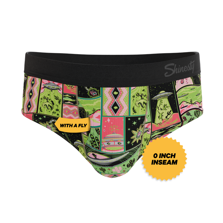 The Area 51 | Retro-Futuristic Alien Ball Hammock® Pouch Underwear Briefs