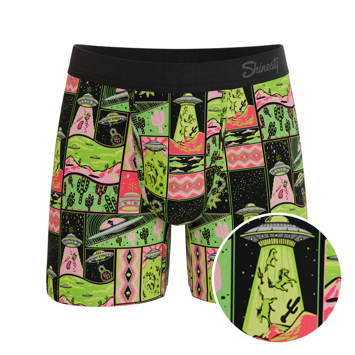 The Area 51 | Retro-Futuristic Alien Ball Hammock® Pouch Underwear
