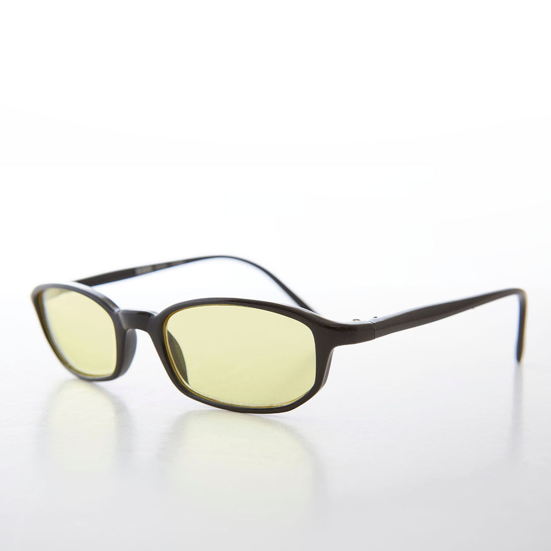Small Rectangle Tinted Lens Sunglasses - Bard