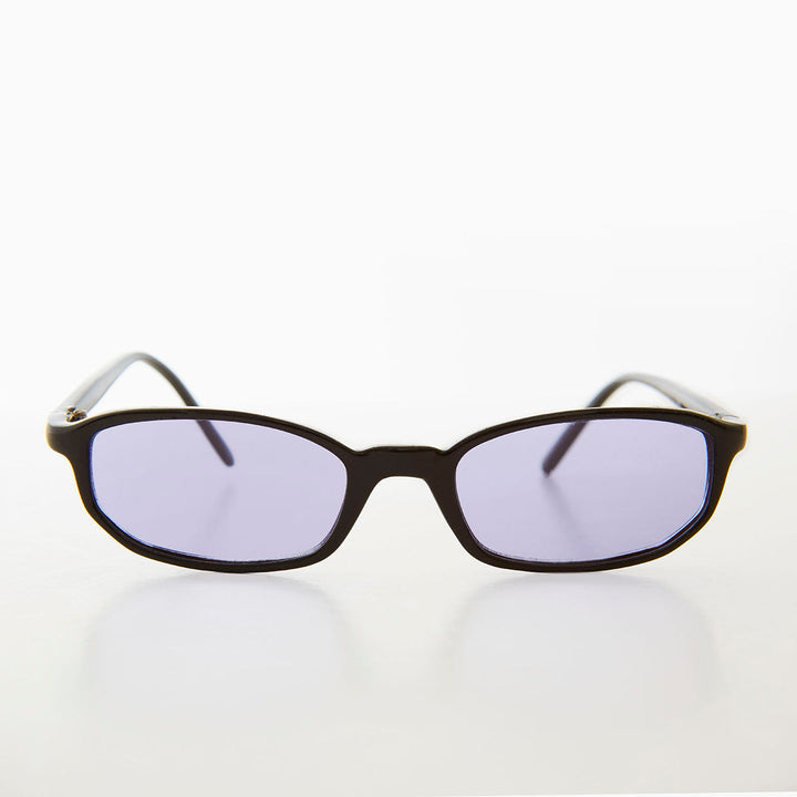 Small Rectangle Tinted Lens Sunglasses - Bard