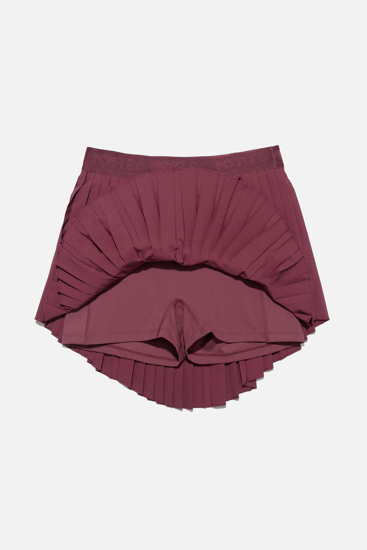 Ace ‘em Pleated Skort - Desert Rose