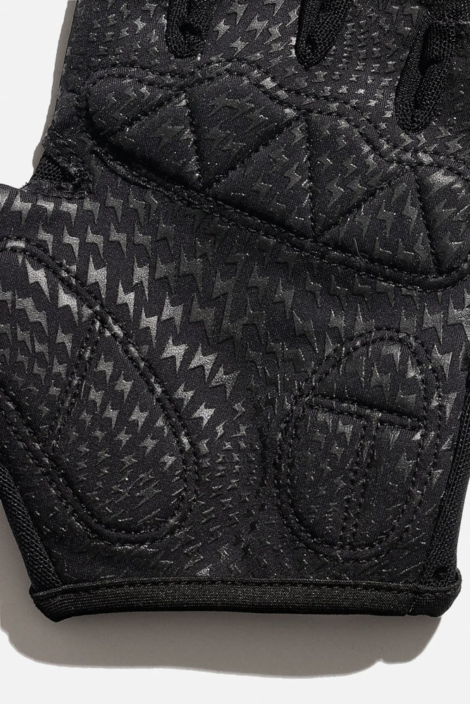 Luxe Mesh Training Gloves - Black Dot