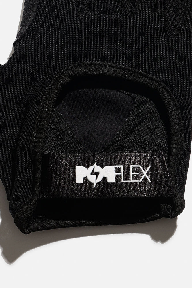 Luxe Mesh Training Gloves - Black Dot