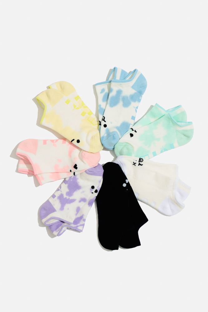 Mixed Emotions Low Rise Sock Set - 7 Pack