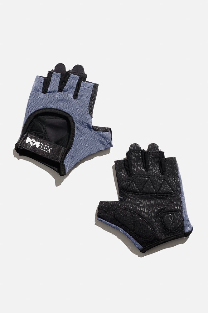 Luxe Mesh Training Gloves - Navy Stars