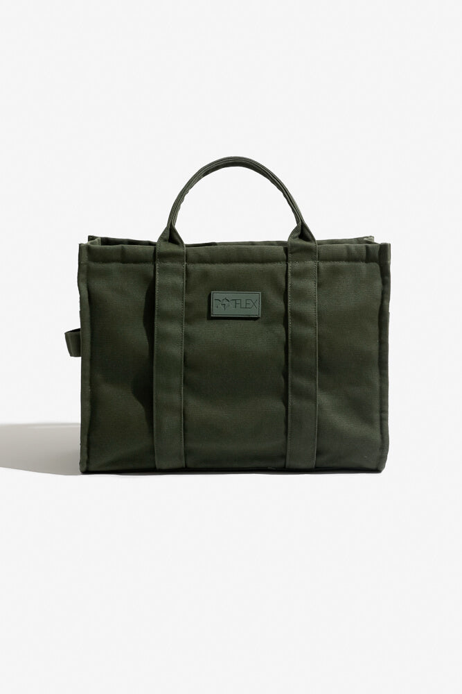 Sloane Tote- Jungle Green