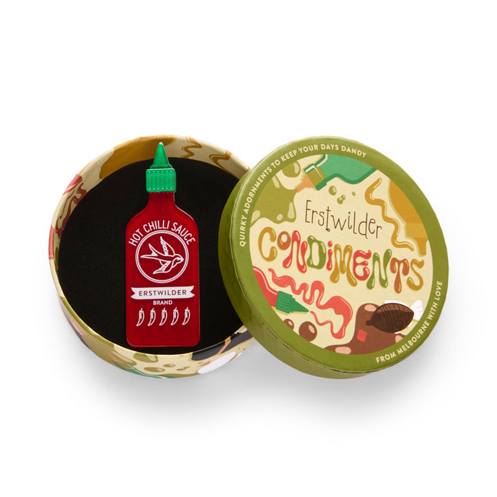 Turn Up the Heat Brooch by Erstwilder