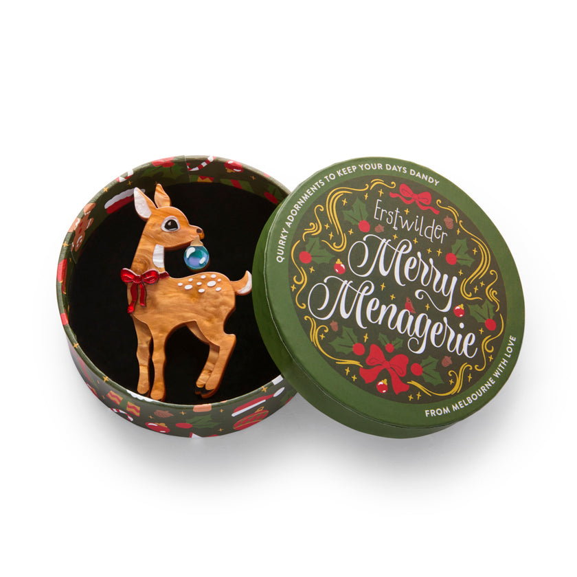 Darcy the Deer Gift w/ Purchase Brooch by Erstwilder