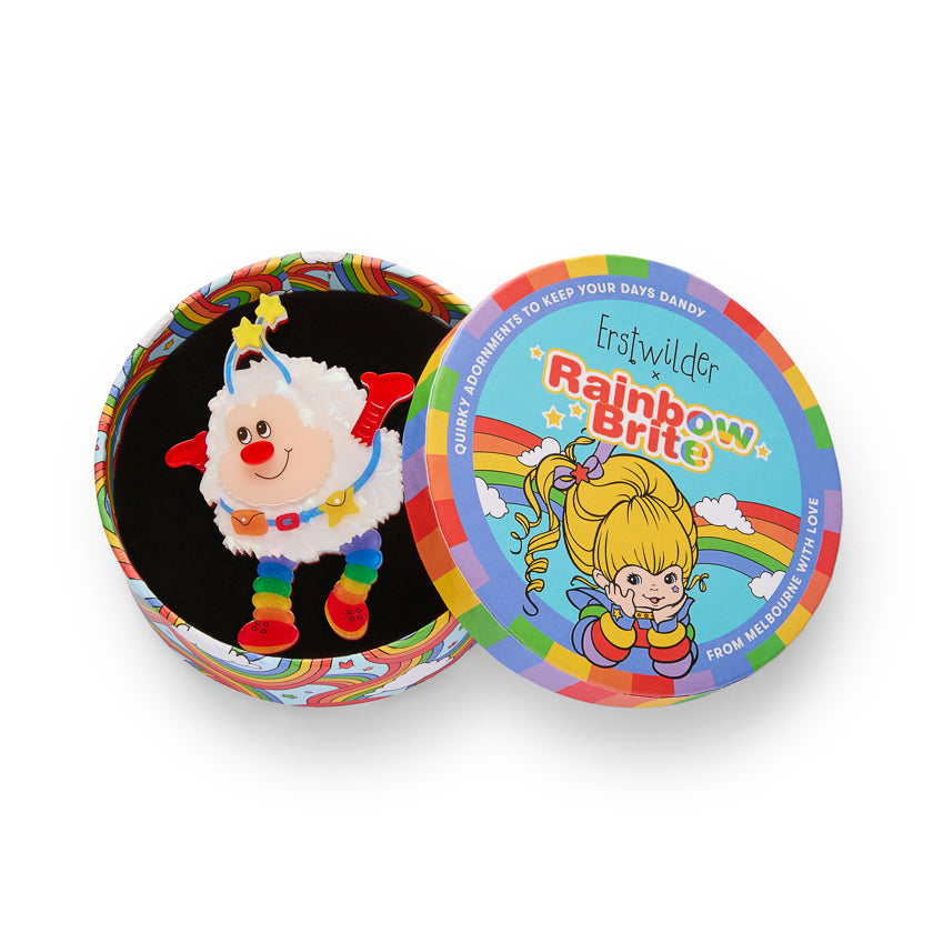 Twink Brooch Rainbow Brite x Erstwilder