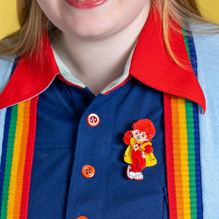 Red Butler Brooch Rainbow Brite x Erstwilder