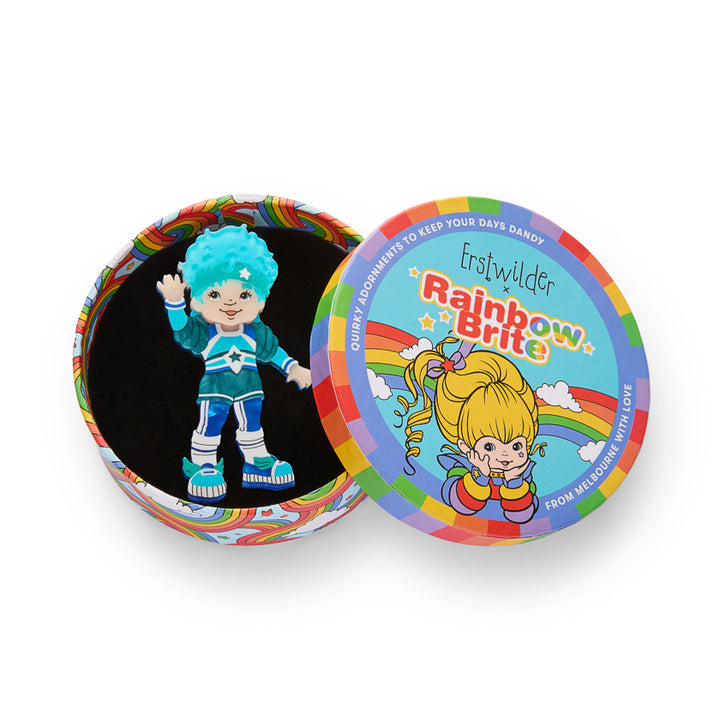 Buddy Blue Brooch Rainbow Brite x Erstwilder