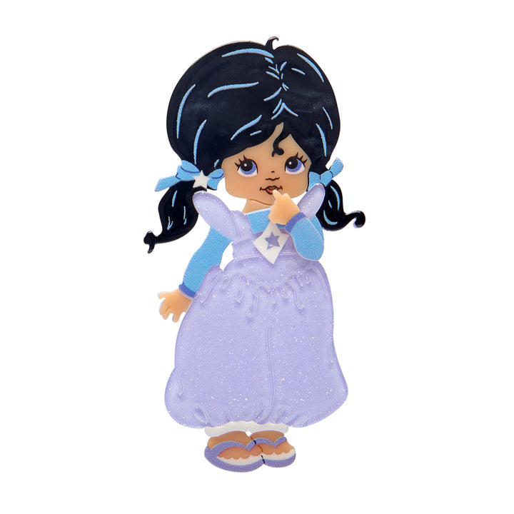 Indigo Brooch Rainbow Brite x Erstwilder