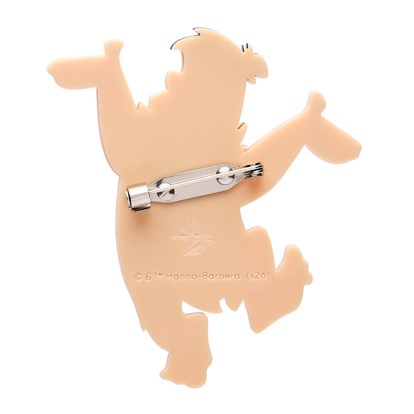 Fred Flintstone Brooch by Erstwilder