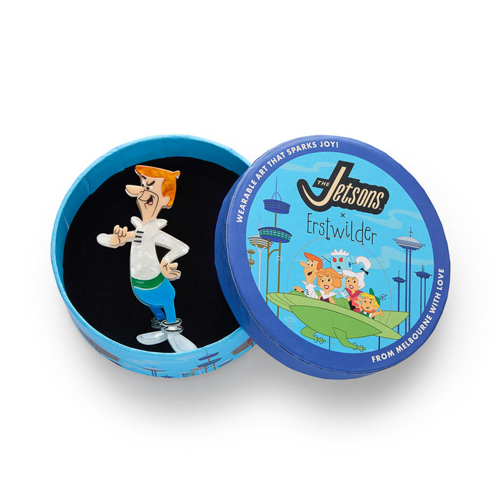 George Jetson Brooch by Erstwilder