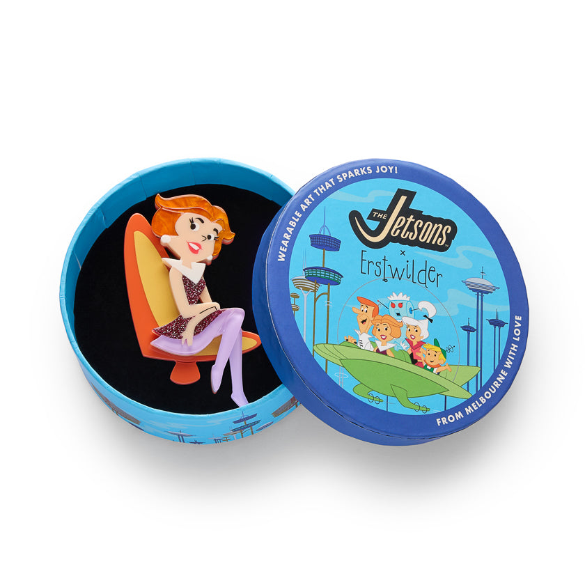 Jane Jetson Brooch by Erstwilder