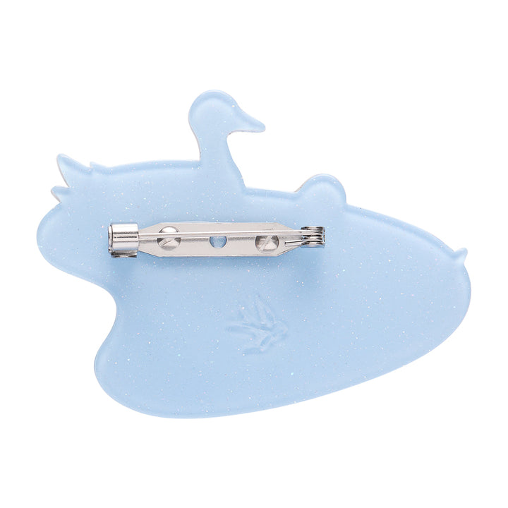 Duck and Drakes Brooch by Erstwilder