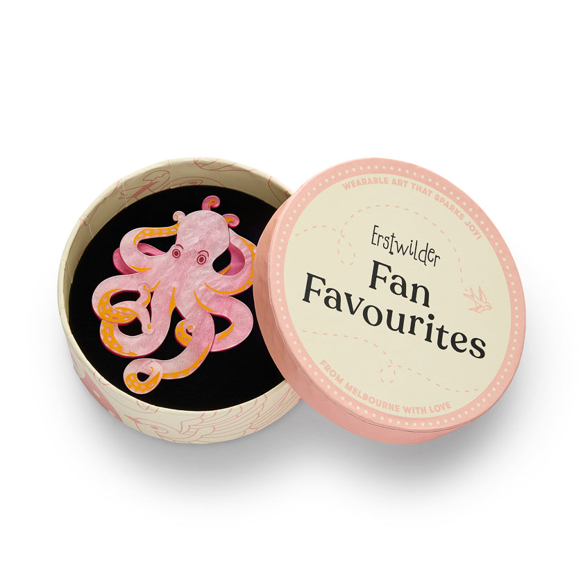 Octopode's Abode Brooch by Erstwilder