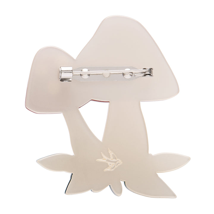 Forest Fun Guy Brooch by Erstwilder