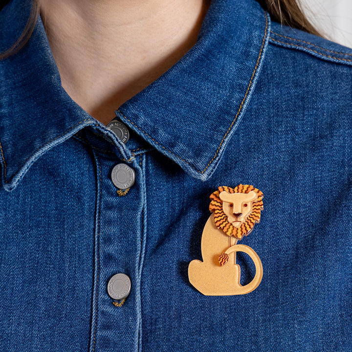 Elkan the Untameable Brooch GIFT WITH $99 PURCHASE ONLY