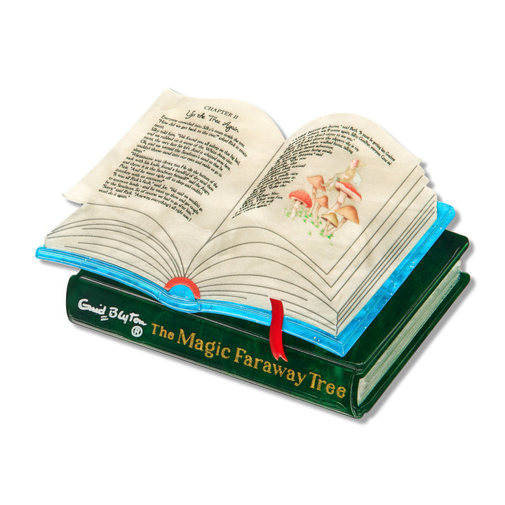 The Magic Faraway Tree Book Brooch by Erstwilder | Magic Faraway Tree