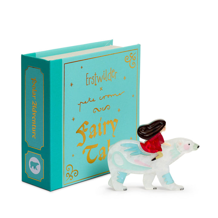 Polar Adventure Brooch by Erstwilder x Pete Cromer