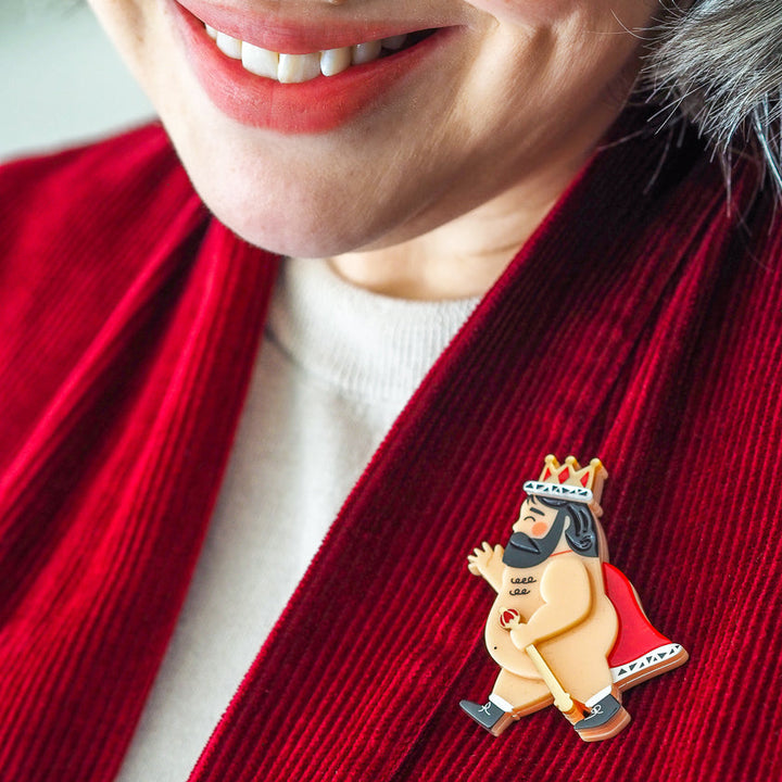 Fashion Sense Brooch by Erstwilder x Pete Cromer