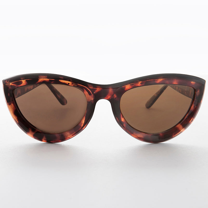 Rare Oversized Mod Cat Eye Chunky Sunglass - Big Momma
