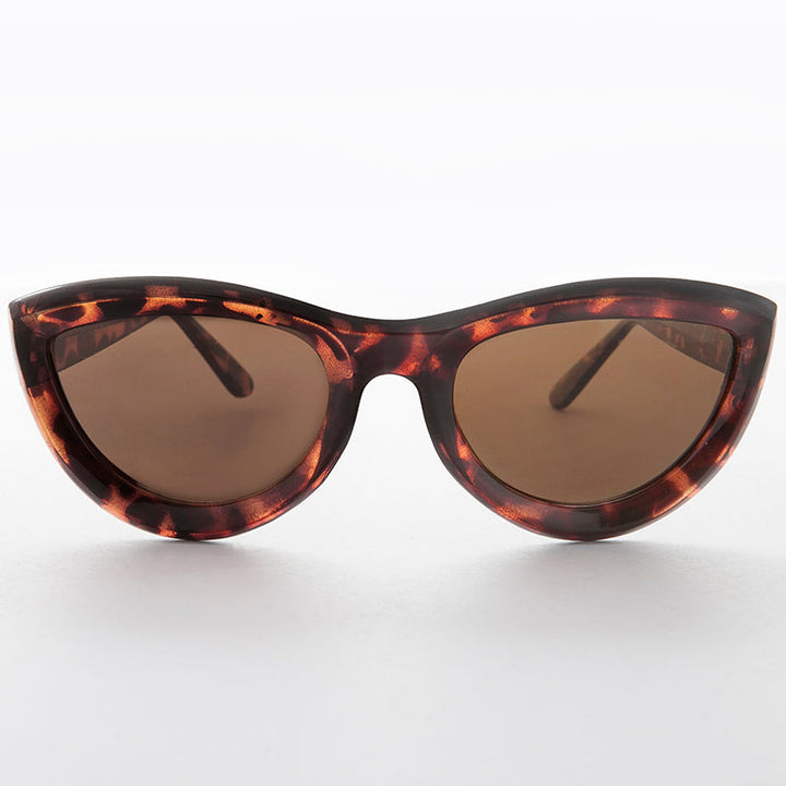 Rare Oversized Mod Cat Eye Chunky Sunglass - Big Momma