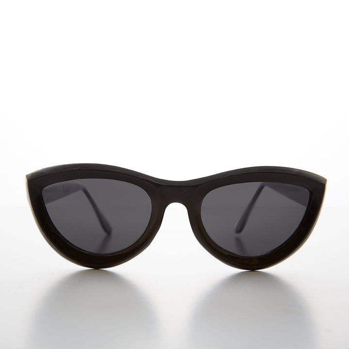 Rare Oversized Mod Cat Eye Chunky Sunglass - Big Momma