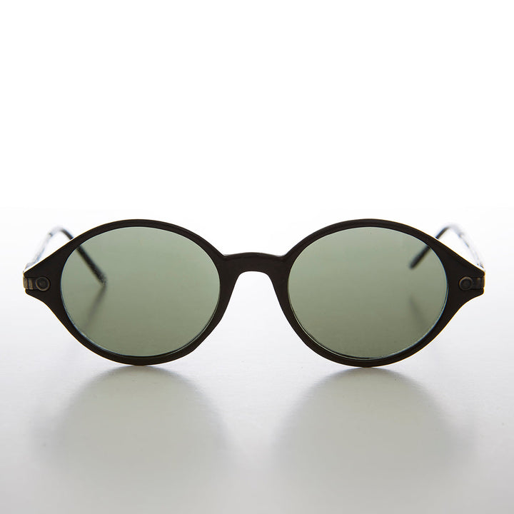 Simple Oval 90s Unisex Sunglass - Binxy