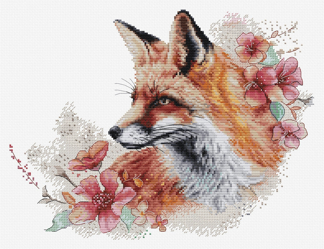 The Sly Fox BM3020L Counted Cross-Stitch Kit