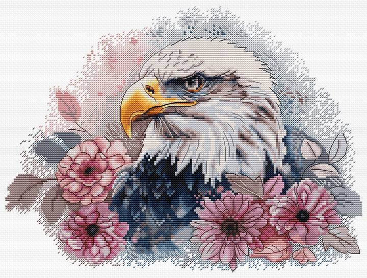 Hunting Eagle BM3021L Counted Cross-Stitch Kit