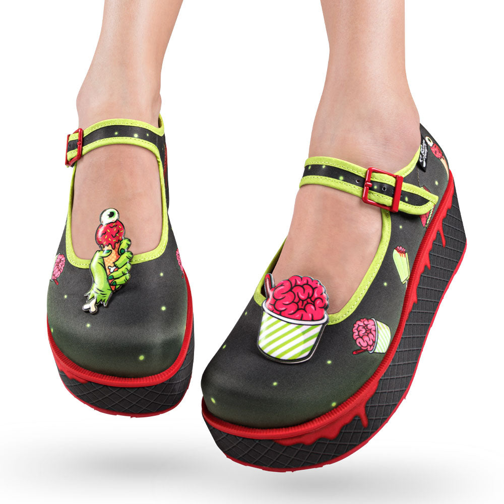 Brain Freeze Women's Mary Jane Platforms
