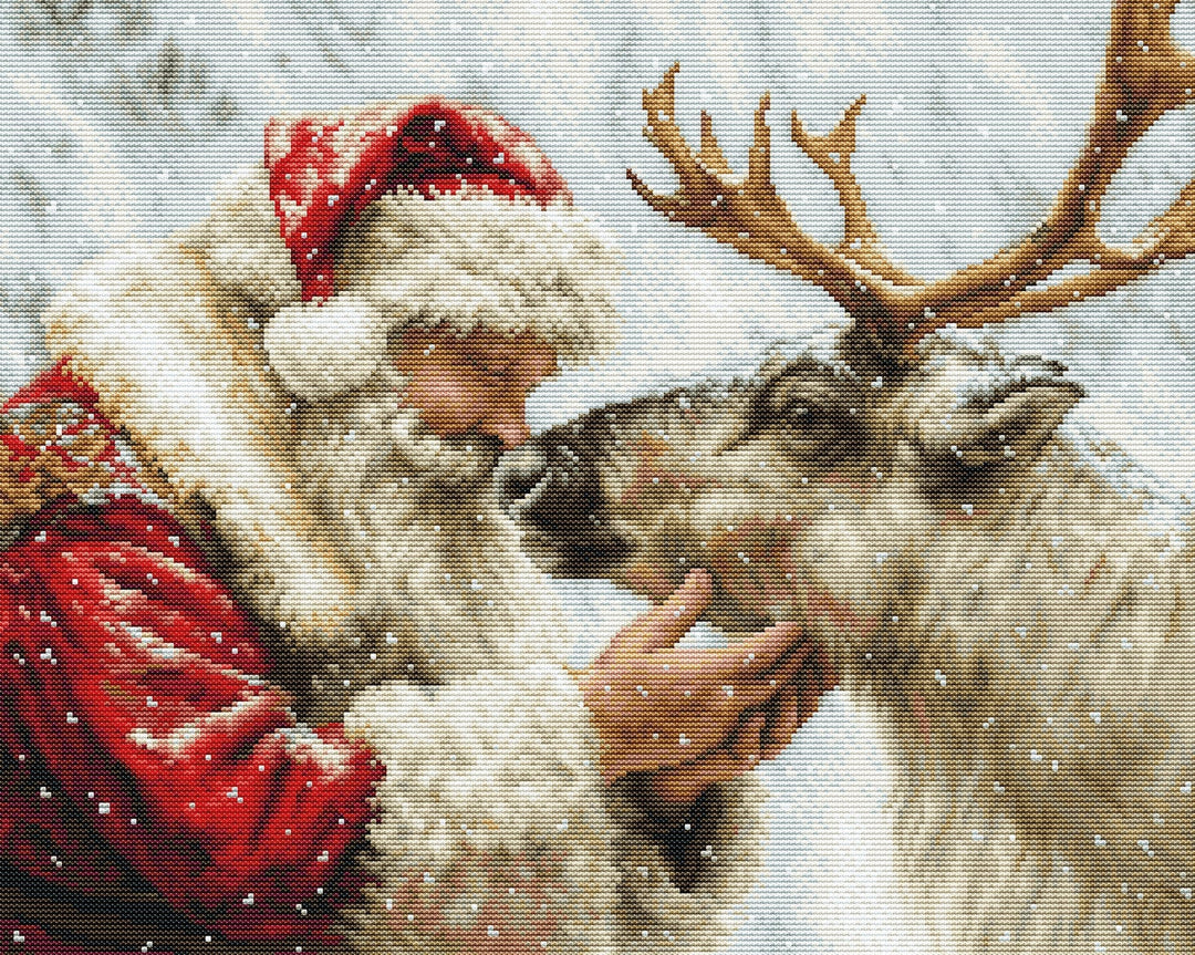 The Warmth of Friendship B709L Counted Cross-Stitch Kit